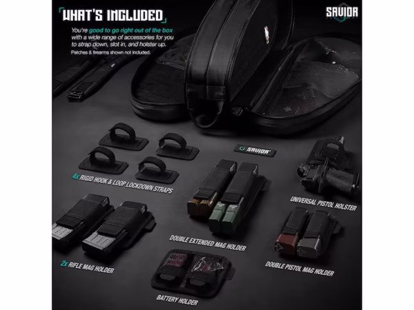 Savior Pro Touring Icon Tennis Bag Rifle Case - Image 3
