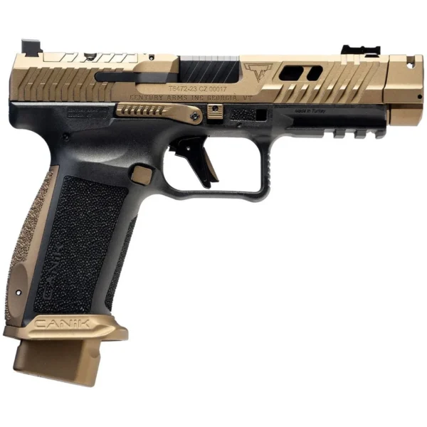 TTI Combat 9mm Luger 4.6" BBL (2)18RD Mags TTI Bronze - Image 2