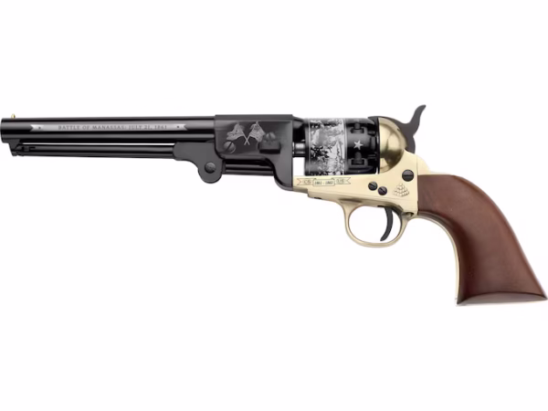 Pietta 1851 Reb Nord Navy Bull Run Confederate Commemorative Black Powder Revolver