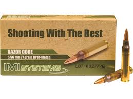 IMI Razor Core 5.56x45mm NATO Ammo