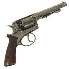 Original Victorian British Officer's M1858 Beaumont–Adams .442cal Percussion Revolver