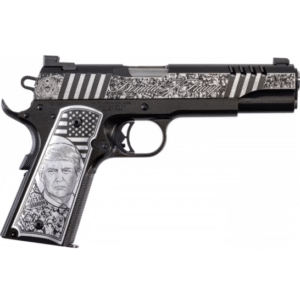 Auto Ordnance 1911 “Trump Rally Cry” 5″ 7rd .45 Pistol, Stainless Steel