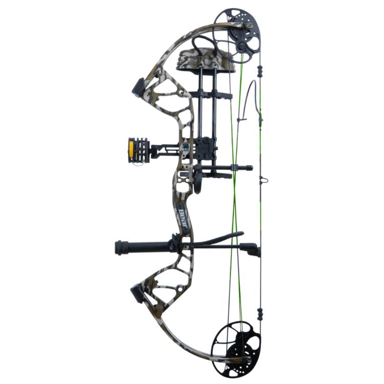 Bear Archery Gamekeeper Jr RTH 50RH Compound Bow Mossy Oak Bottomland - Image 2