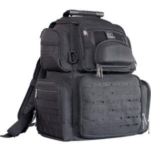 Bulldog Medium Tactical Range Handgun Backpack Black