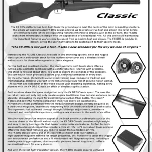 FX DRS Classic Synthetic Airgun - Image 4