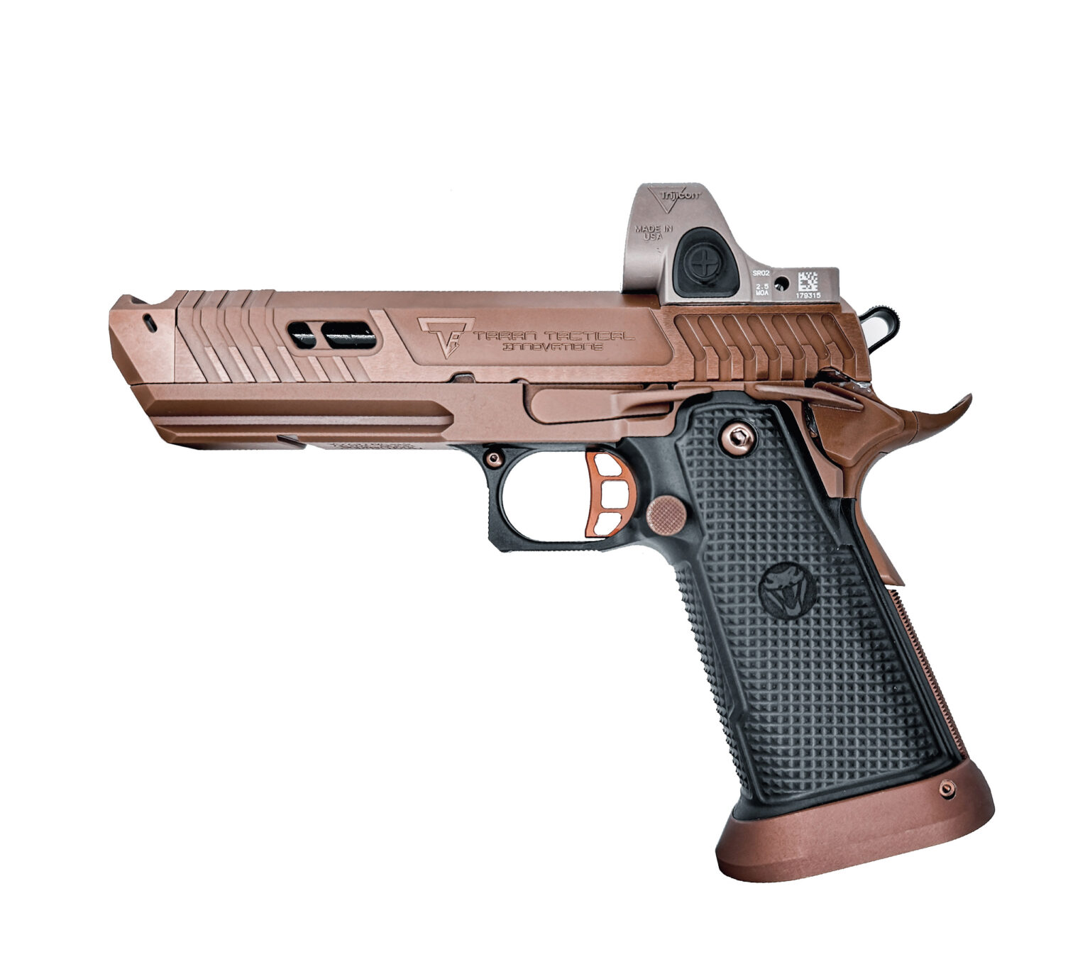 NEW TARAN TTI SAND VIPER w/ Trijicon SRO - Image 2