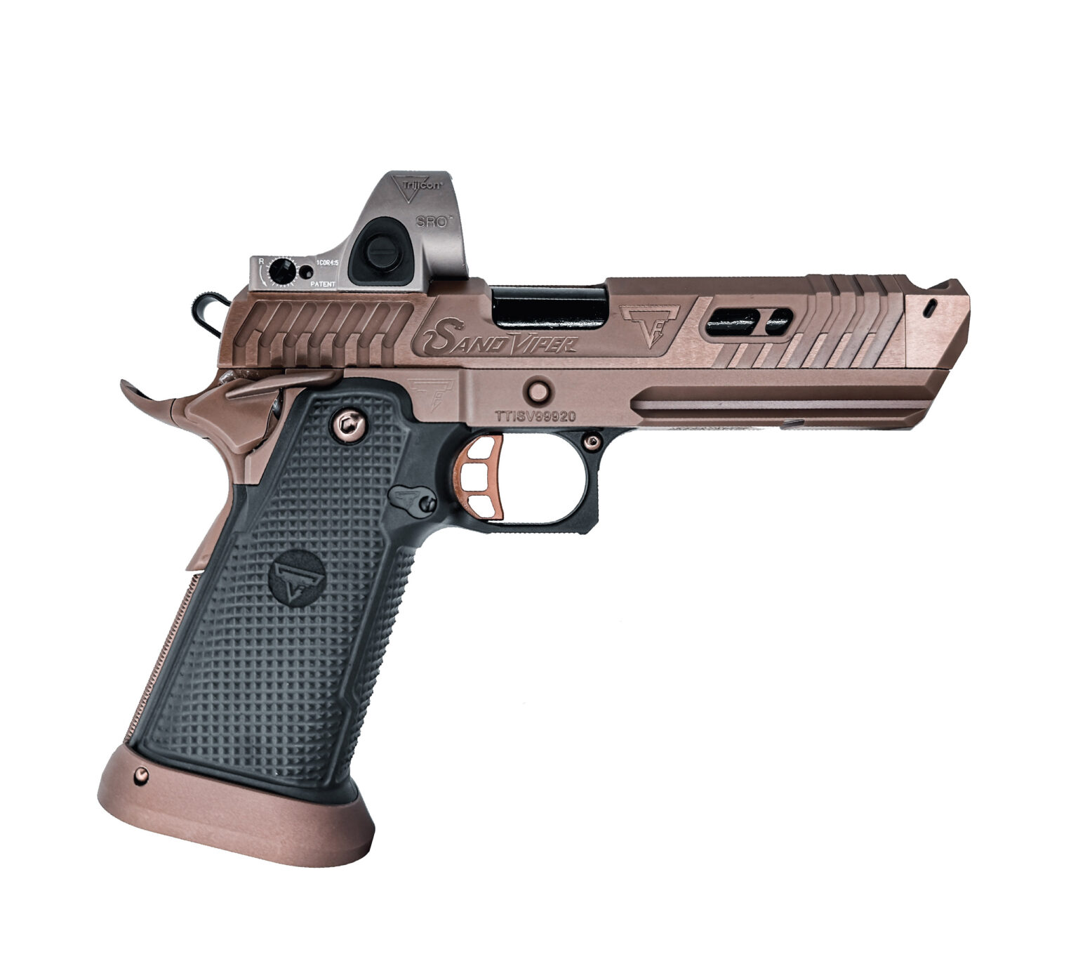 NEW TARAN TTI SAND VIPER w/ Trijicon SRO