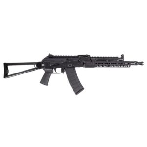 PSA AK-105 Side Folding Rifle w/Pinned and Welded extended booster, PSA-SLR SOLO 11" Rail, Triangle Stock, Toolcraft Bolt, Trunnion, and Carrier